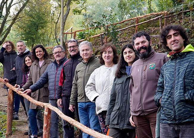 La fundación biodiversidad en las actuaciones del anillo verde de Ponferrada